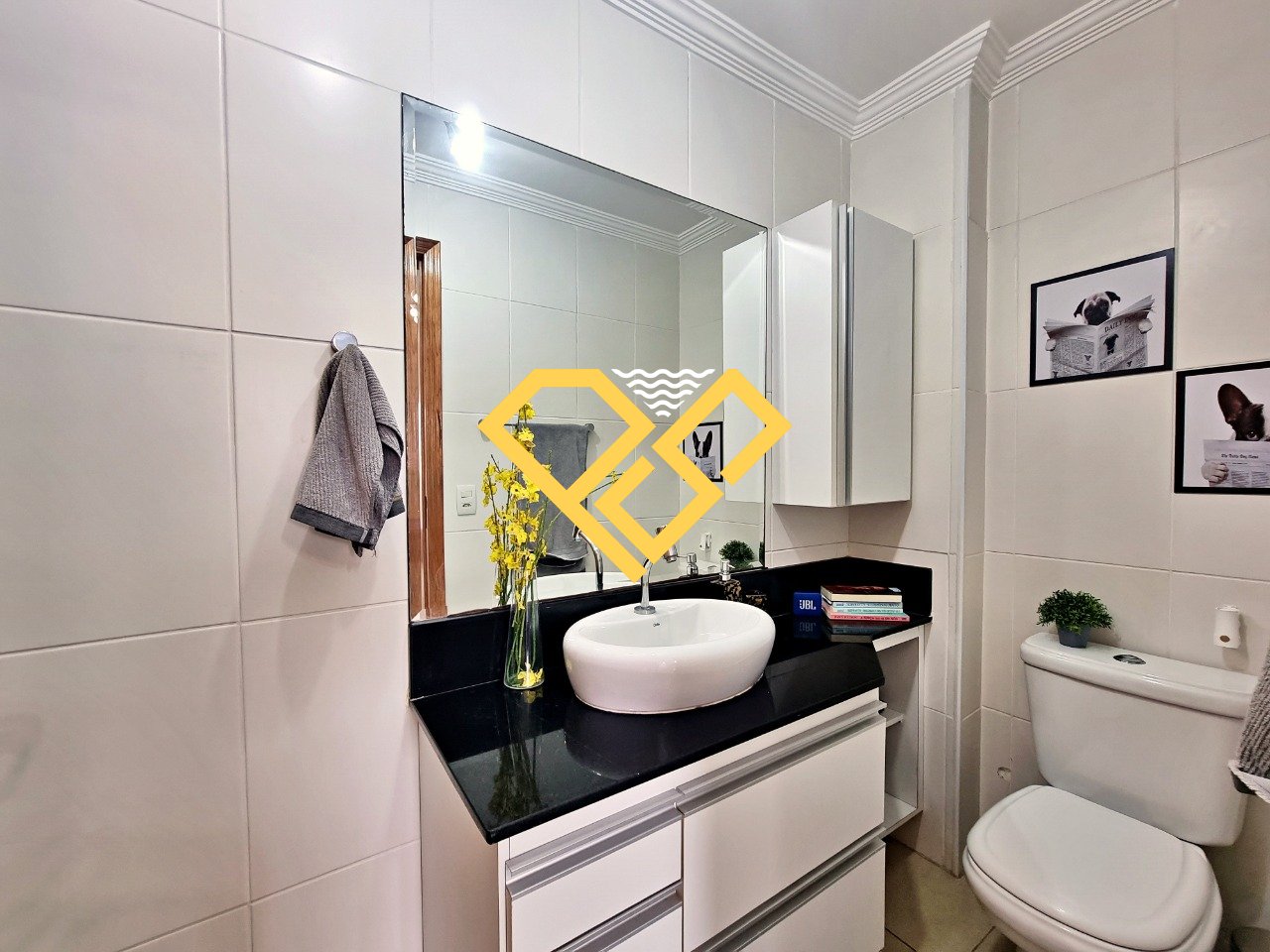 Apartamento à venda no Ponta da Praia: Wc social