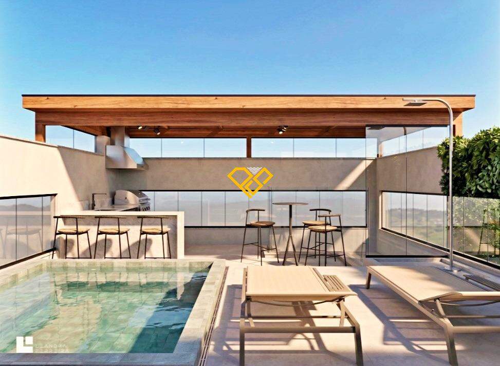 Cobertura à venda no Aparecida: Piscina e área gourmet