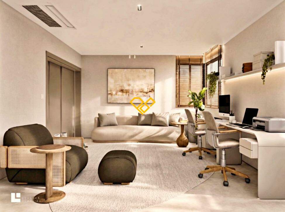Cobertura à venda no Aparecida: Home office