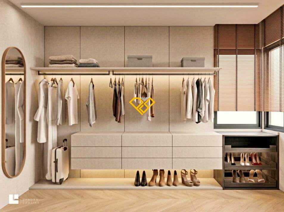 Cobertura à venda no Aparecida: Closet