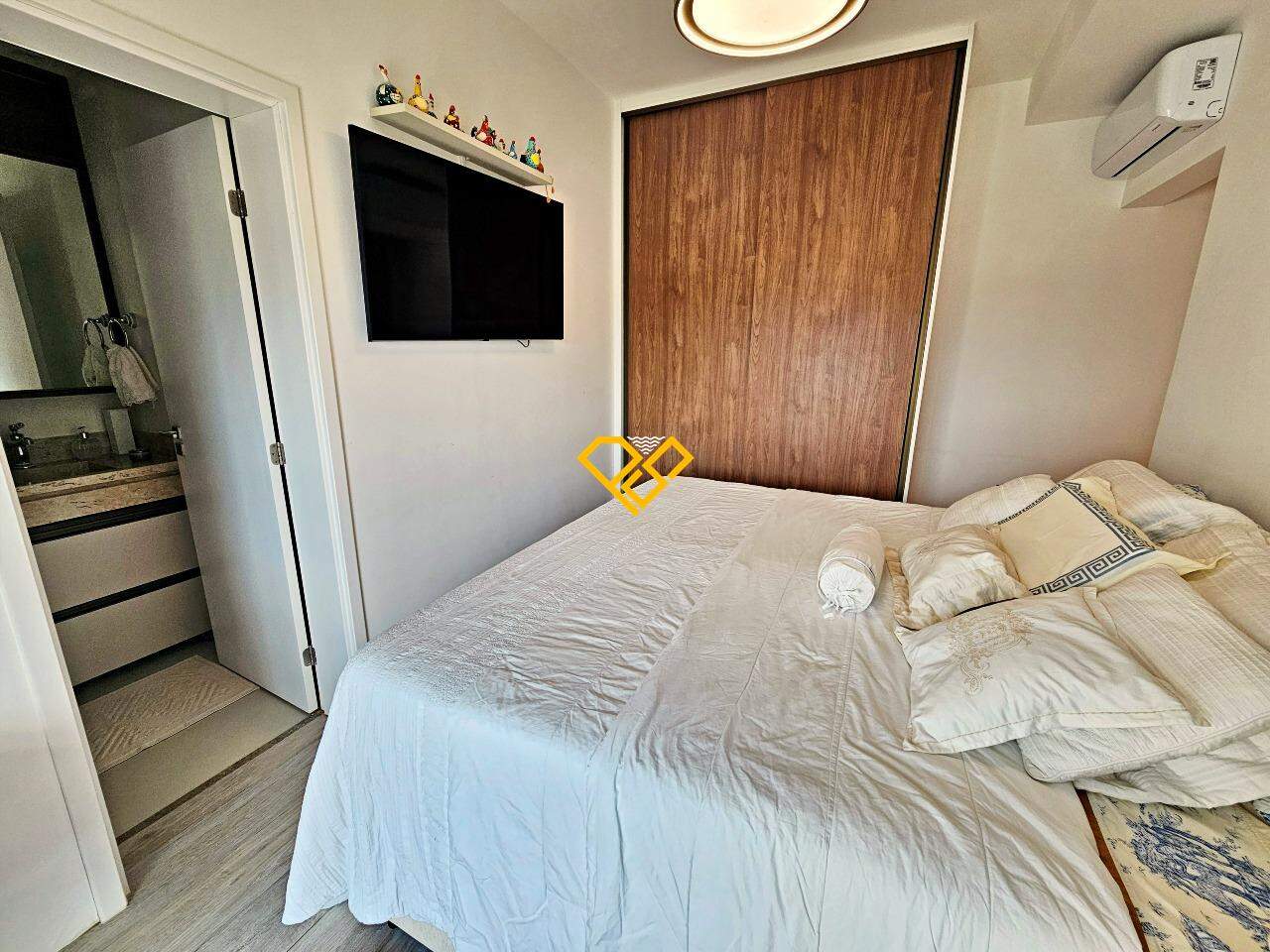 Apartamento à venda no Aparecida: Dormitório 1 - Suíte