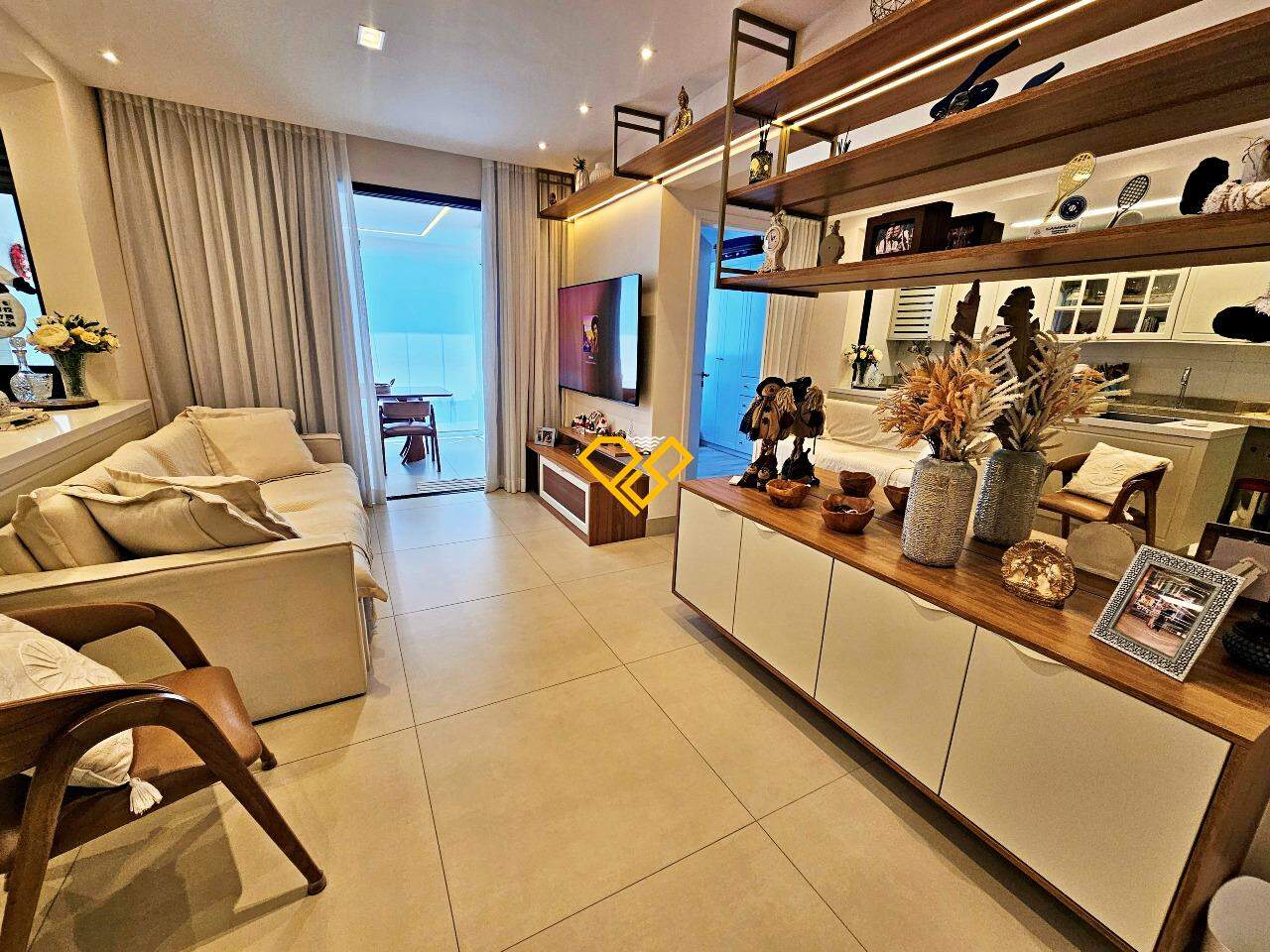 Apartamento à venda no Aparecida: Sala 