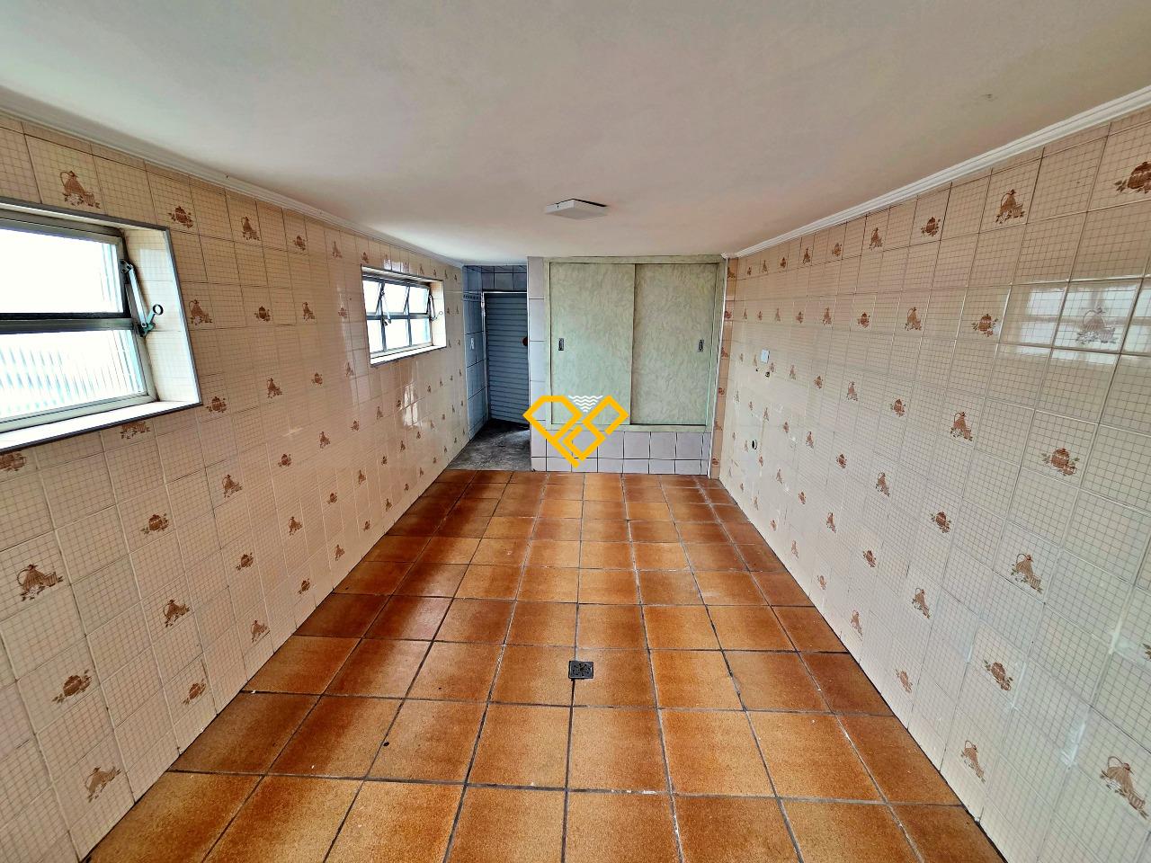 Cobertura à venda no Campo Grande: Cozinha de apoio
