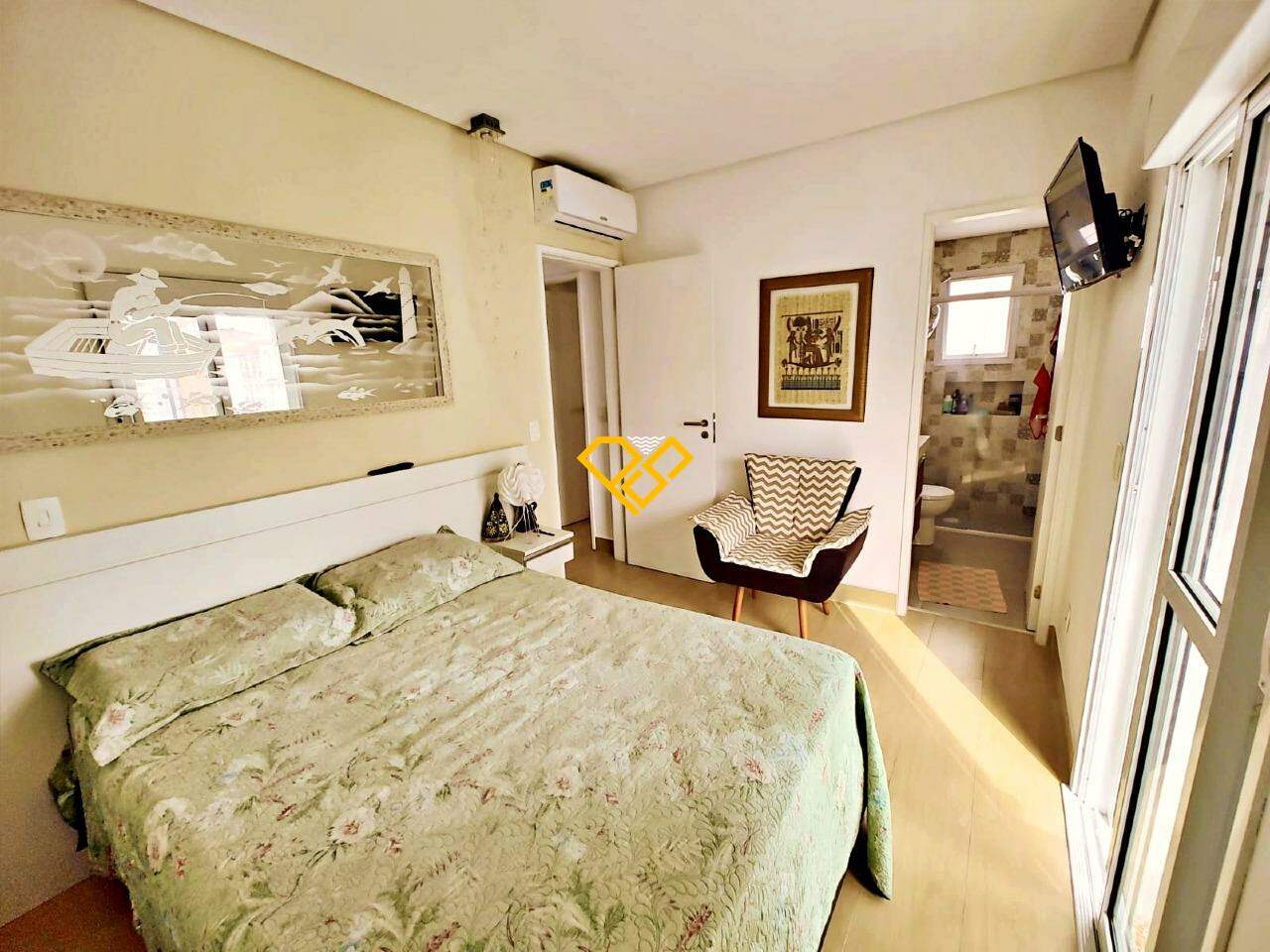 Apartamento à venda no José Menino: Dormitório 1 - suíte