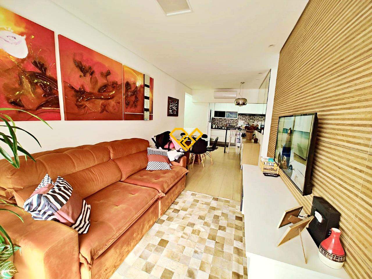 Apartamento à venda no José Menino: Sala