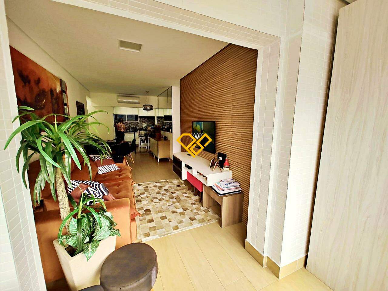 Apartamento à venda no José Menino: Sala