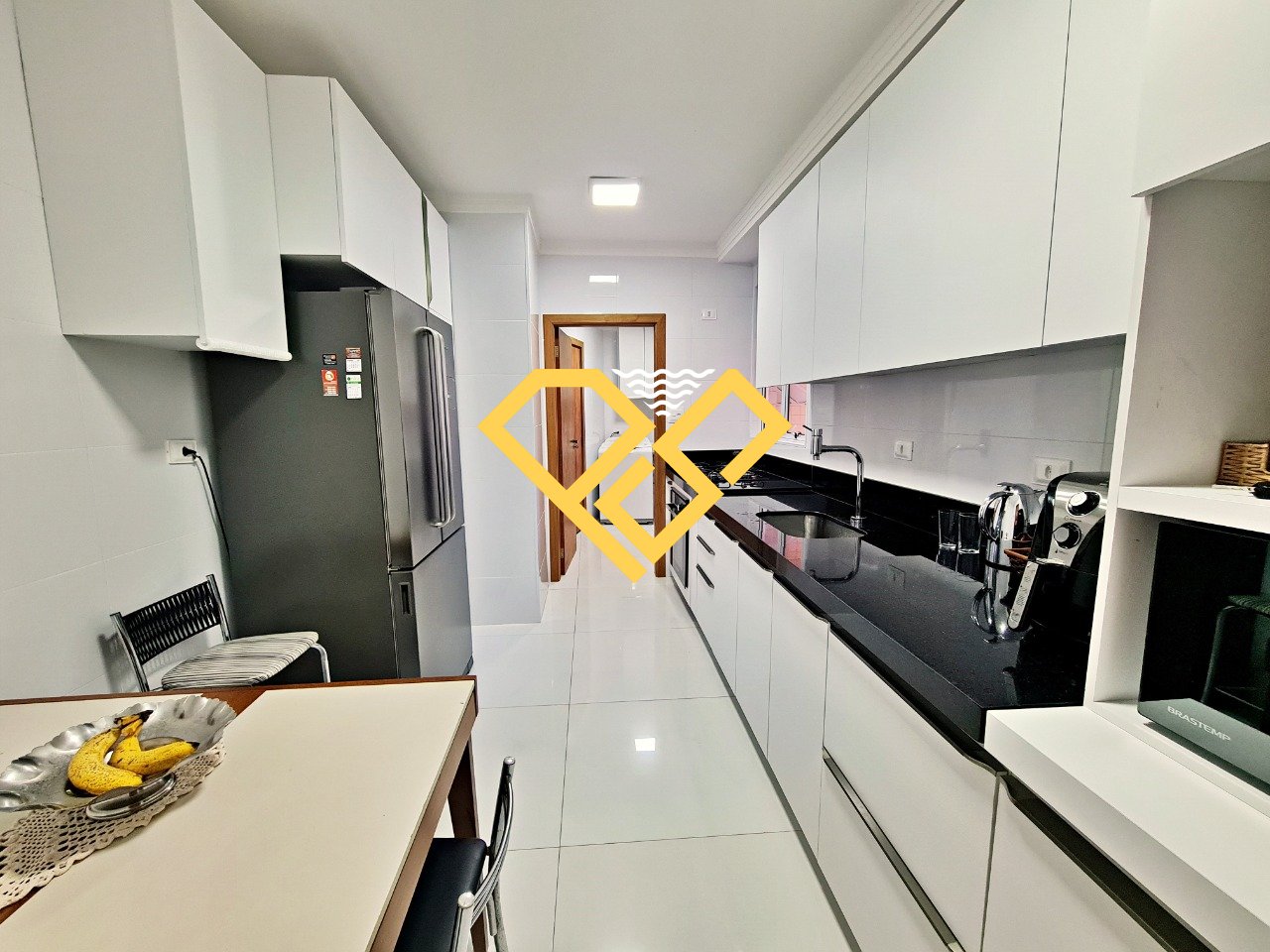 Apartamento à venda no Gonzaga: Cozinha