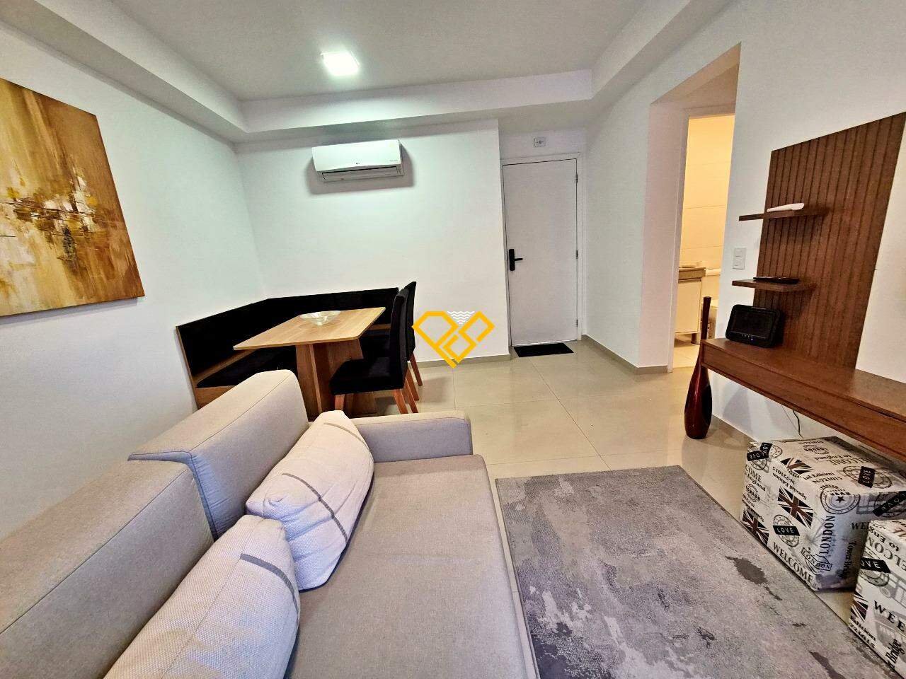 Apartamento à venda no José Menino: Sala