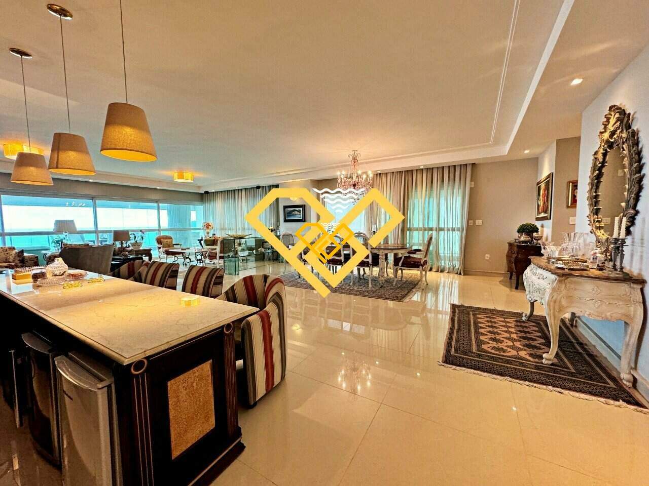 Apartamento à venda no Gonzaga: Sala