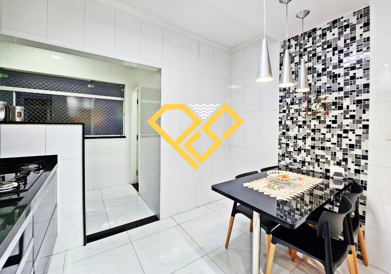 Apartamento à venda no Campo Grande: COZINHA E ÁREA DE SERVIÇO