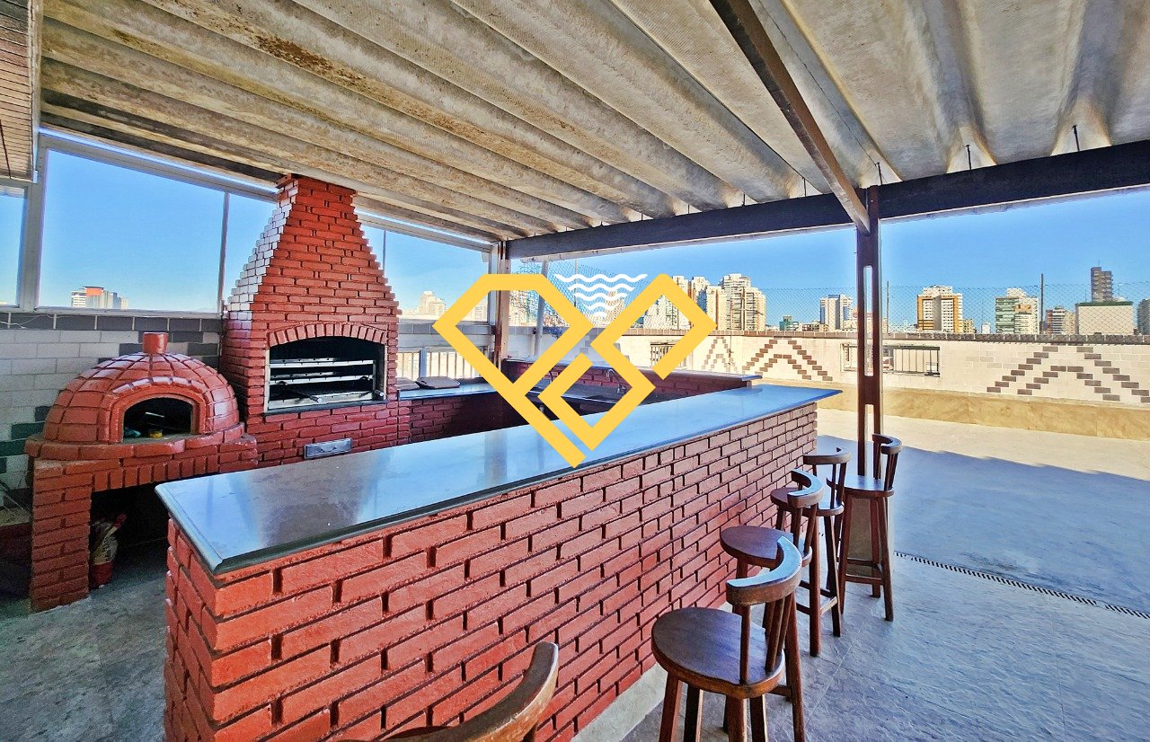 Apartamento à venda no Campo Grande: LAZER - CHURRASQUEIRA DO ESPAÇO GOURMET