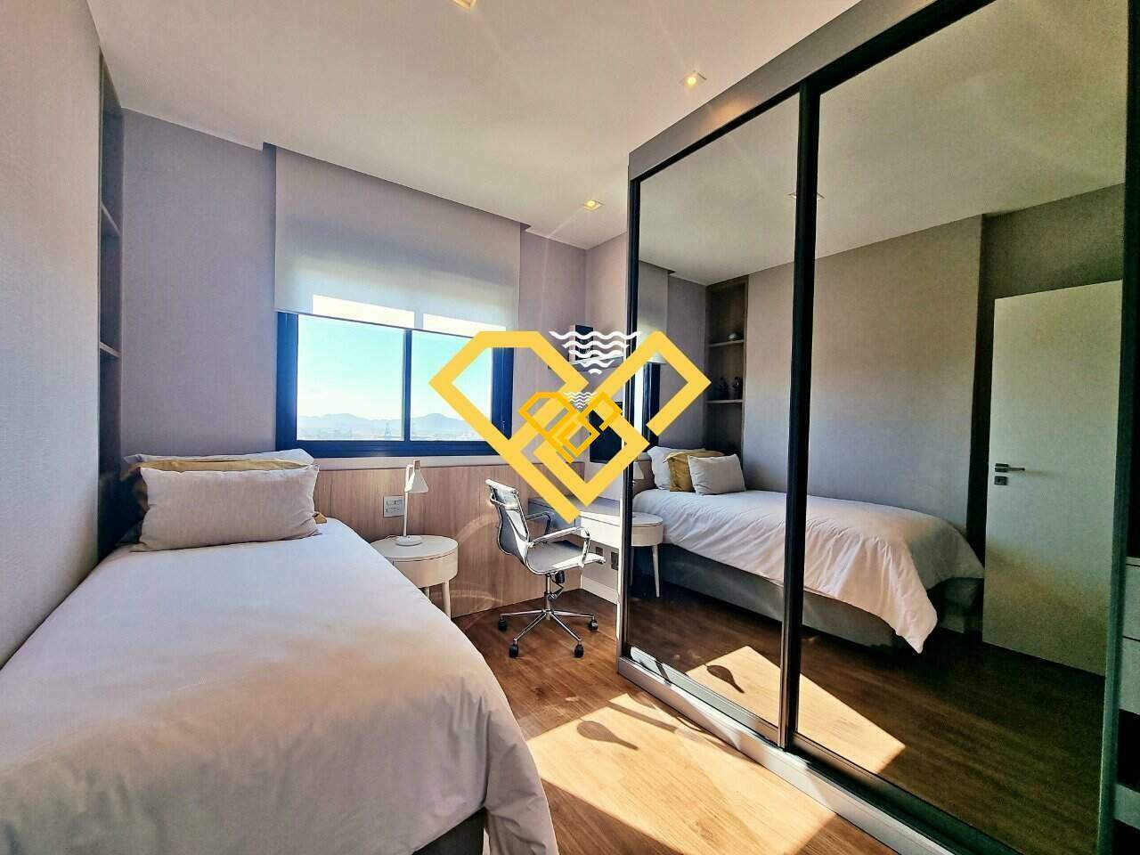 Apartamento à venda no Aparecida: Dormitório 1