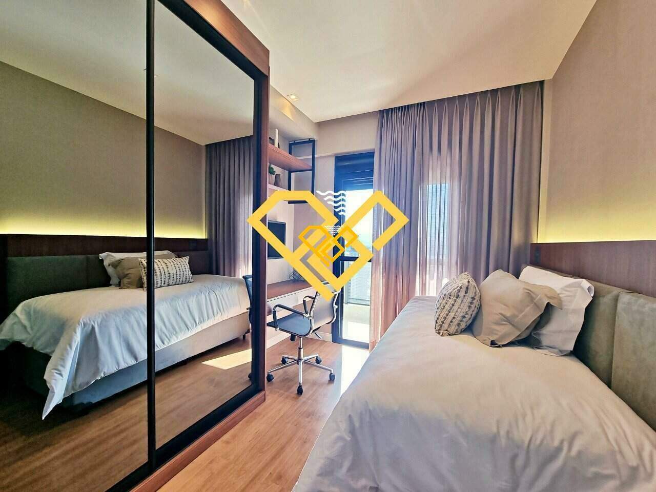 Apartamento à venda no Aparecida: Dormitório 2