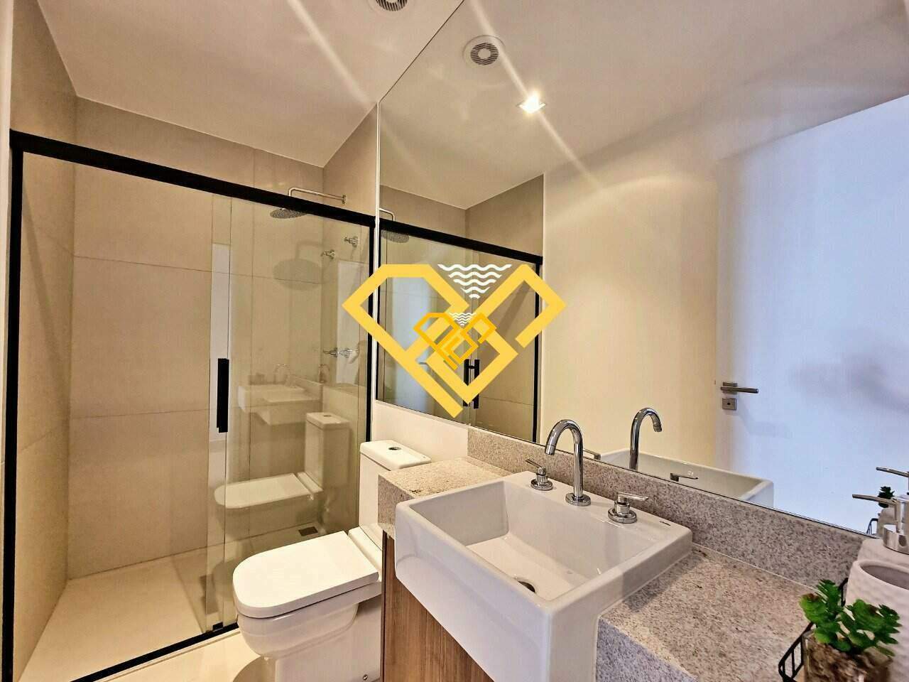Apartamento à venda no Aparecida: Wc social