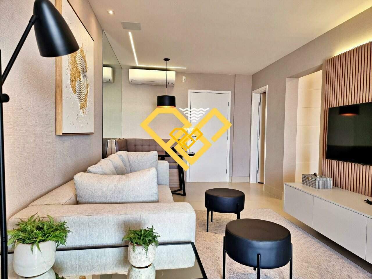 Apartamento à venda no Aparecida: Sala