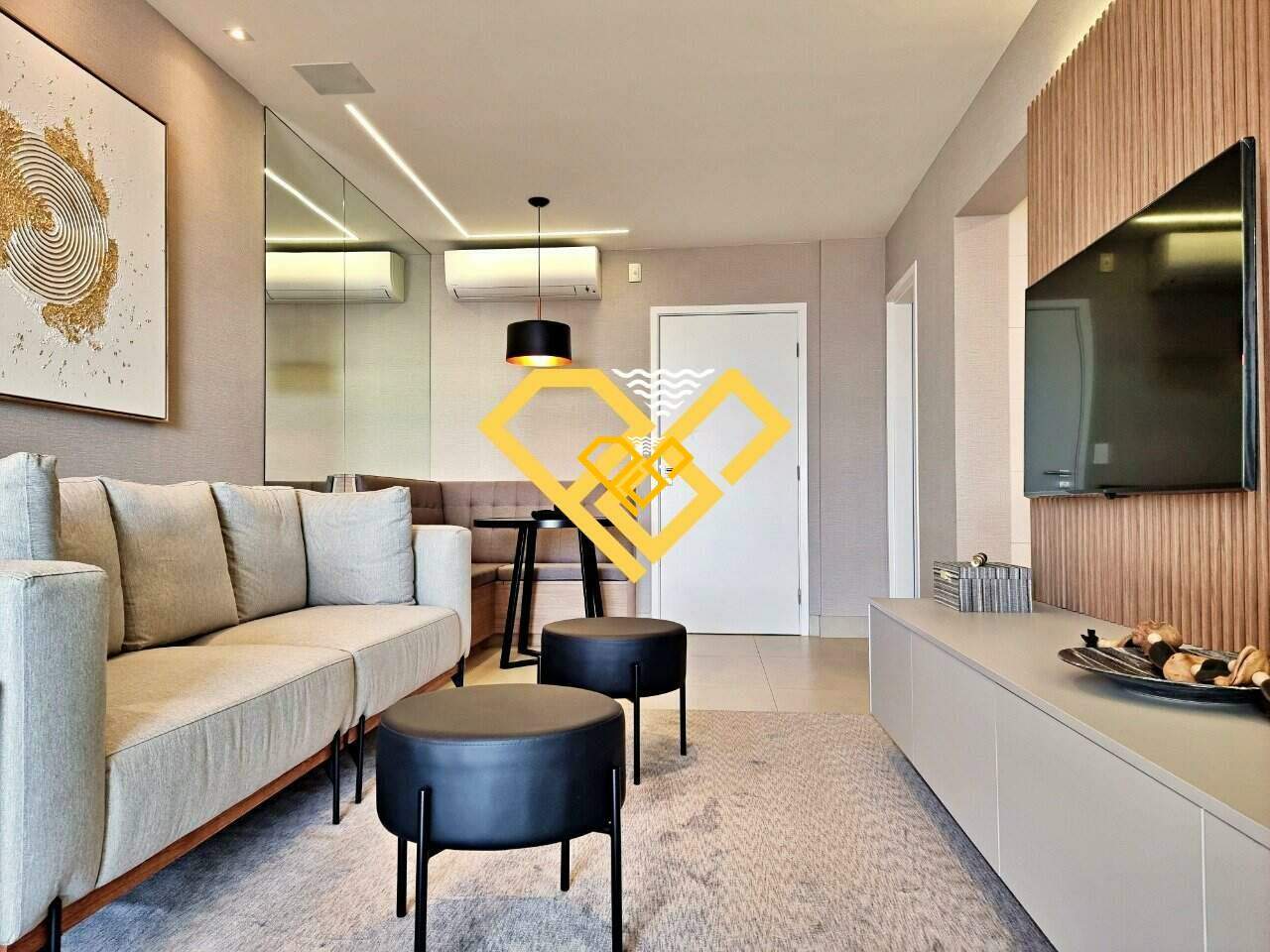 Apartamento à venda no Aparecida: Sala