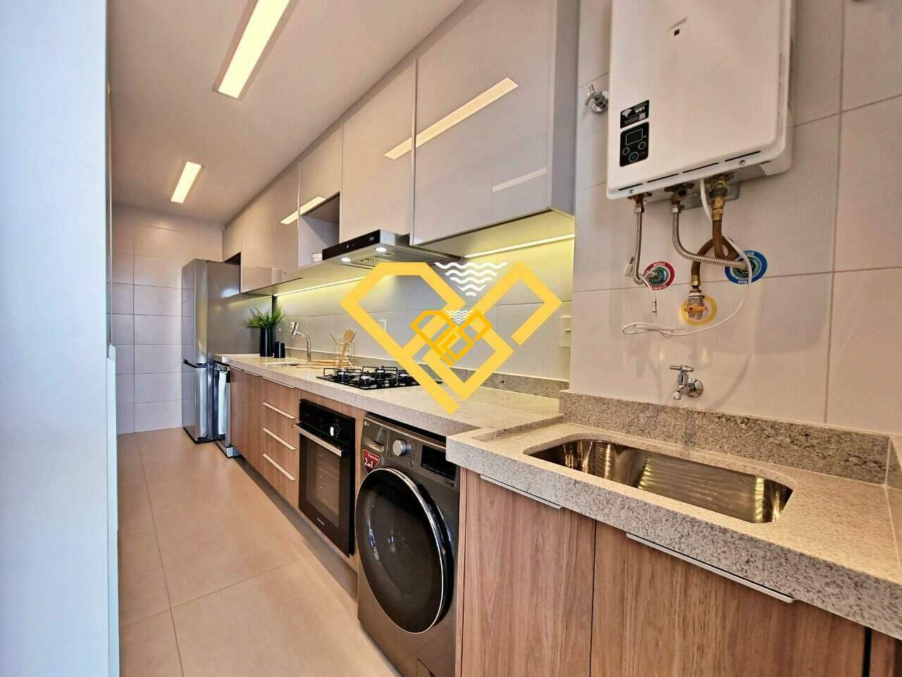 Apartamento à venda no Aparecida: Área serviço