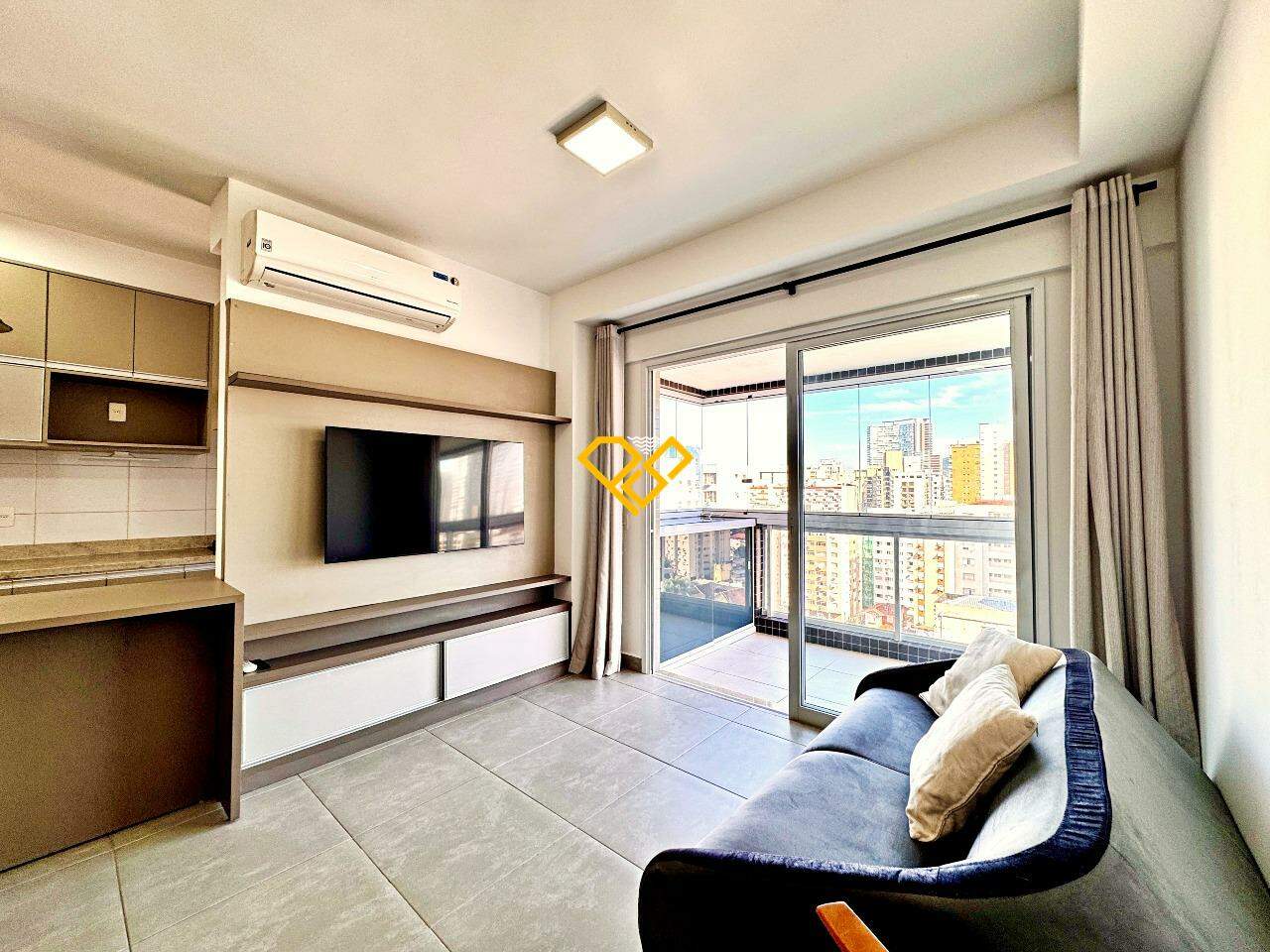 Apartamento à venda no Gonzaga: Sala