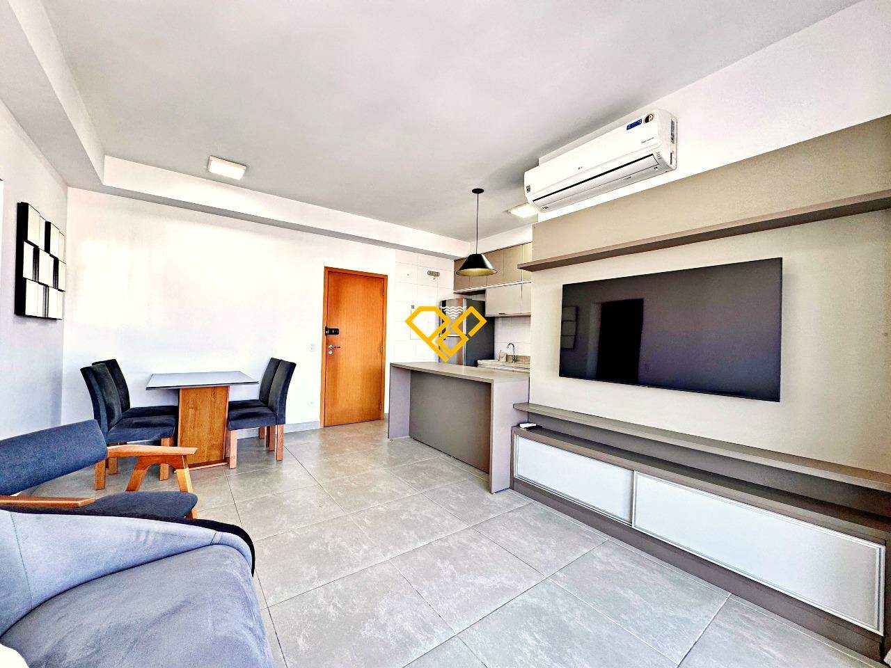 Apartamento à venda no Gonzaga: Sala