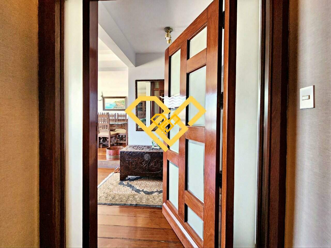 Apartamento à venda no José Menino: Hall de entrada