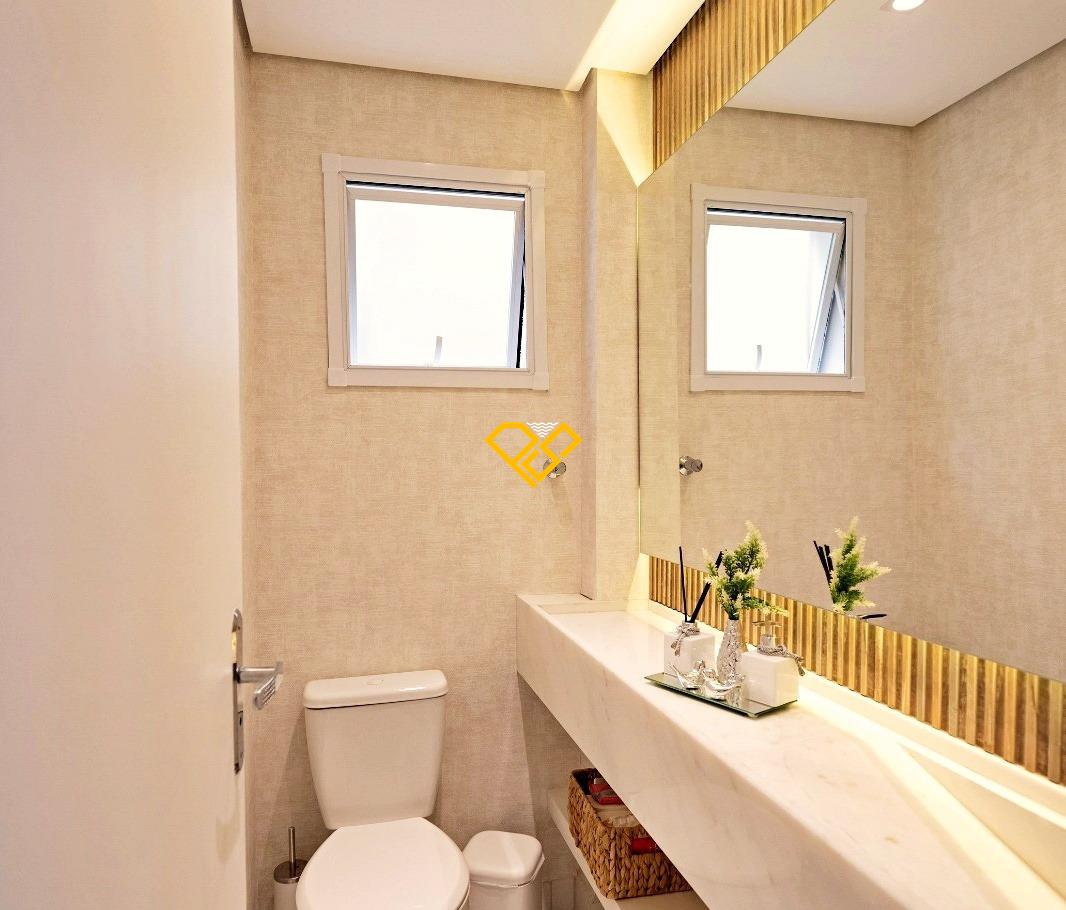 Sobrado à venda no Embaré: Lavabo