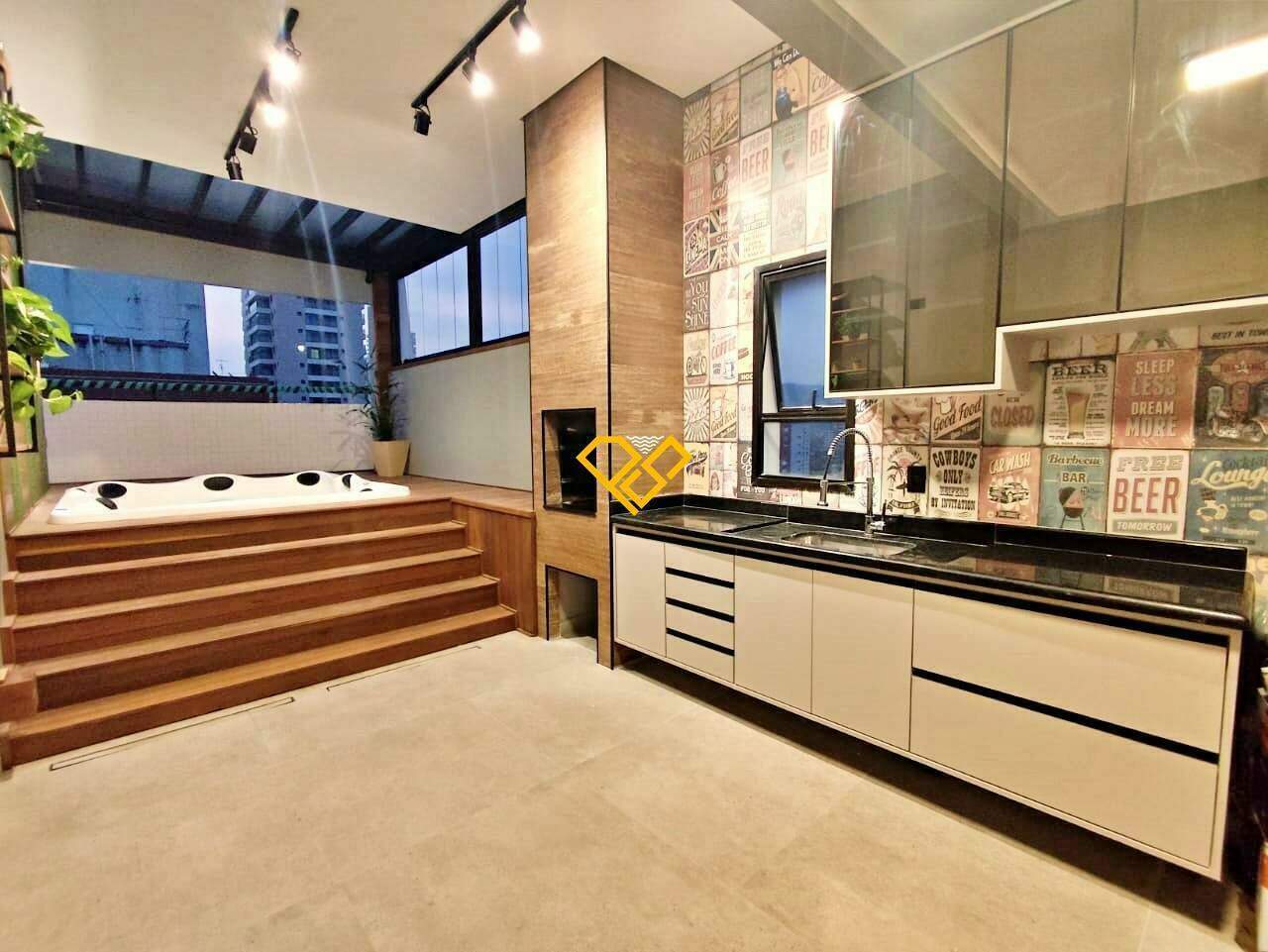 Cobertura à venda no Pompéia: Área gourmet