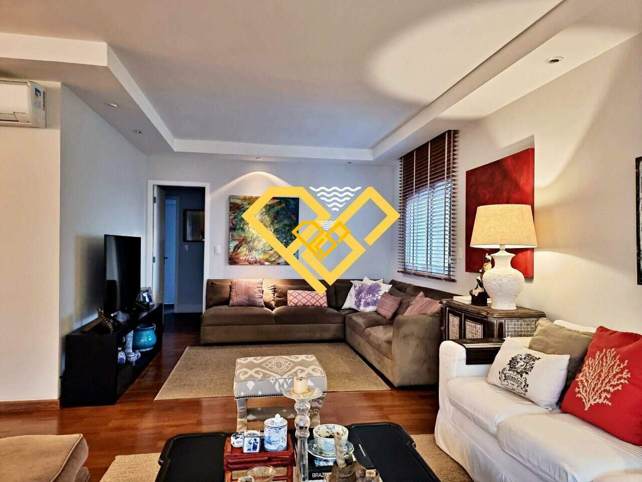 Apartamento à venda no Embaré: Sala de Estar