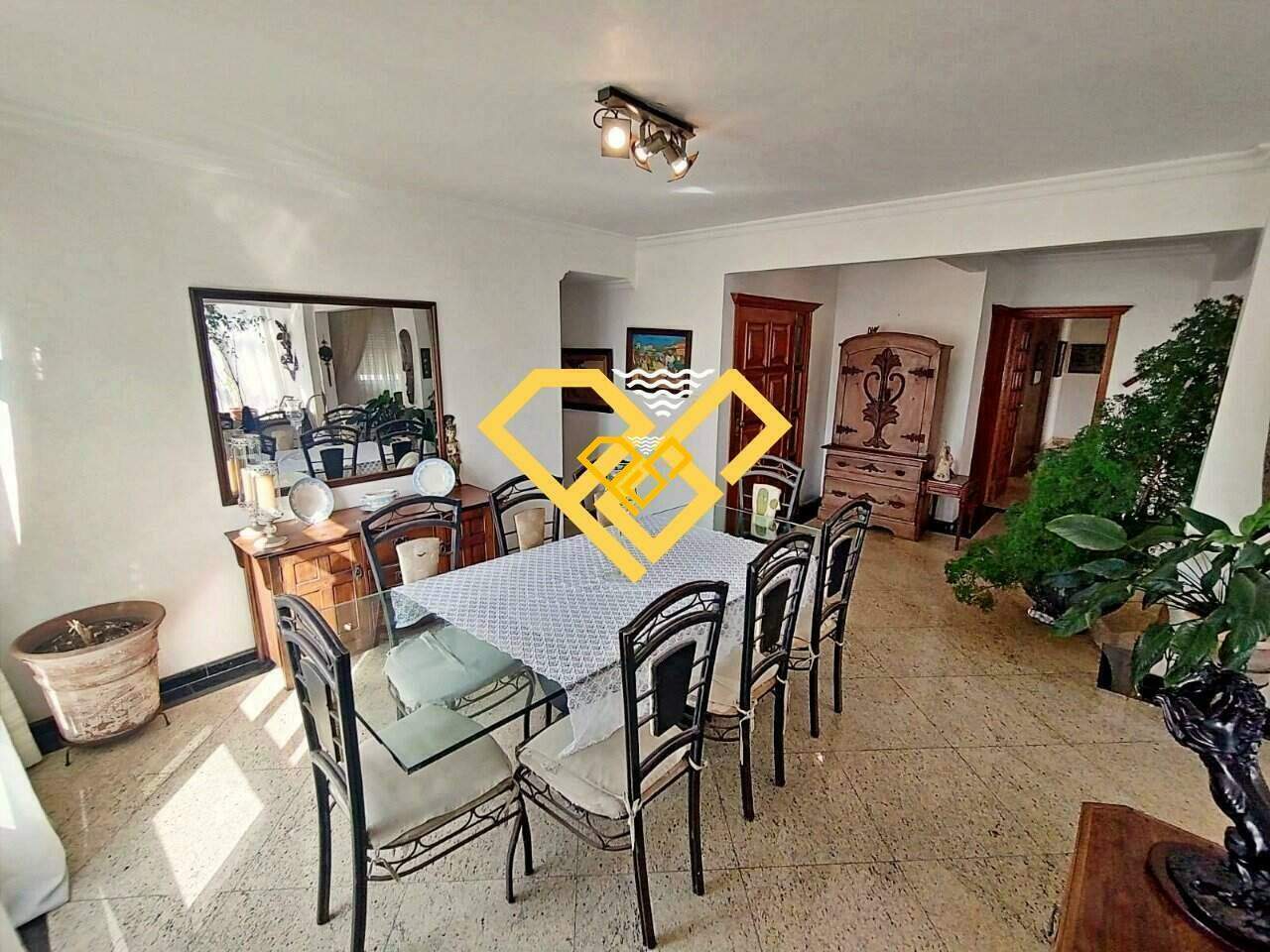 Apartamento à venda no Gonzaga: Sala