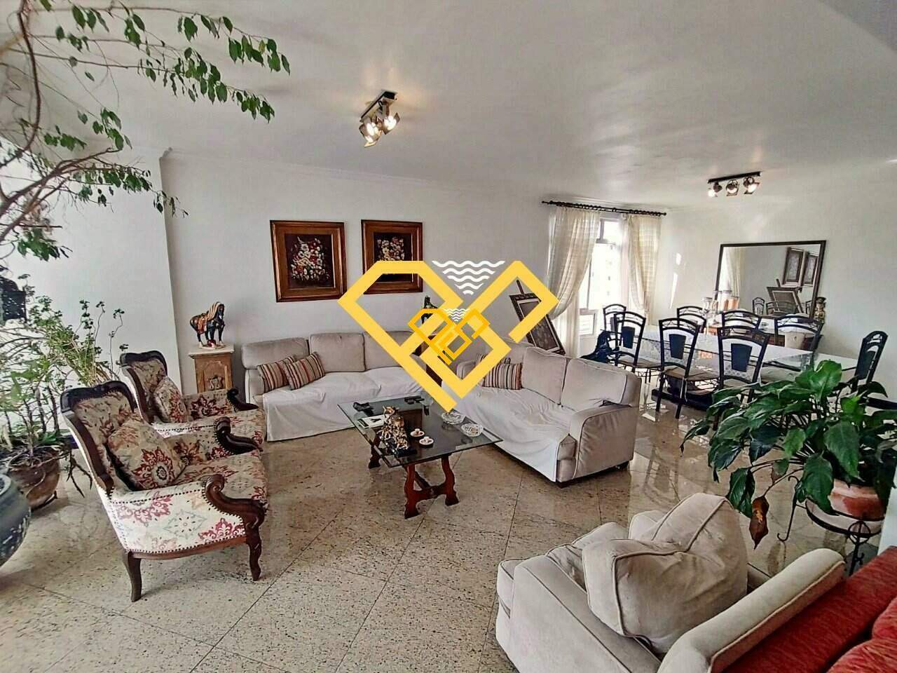 Apartamento à venda no Gonzaga: Sala