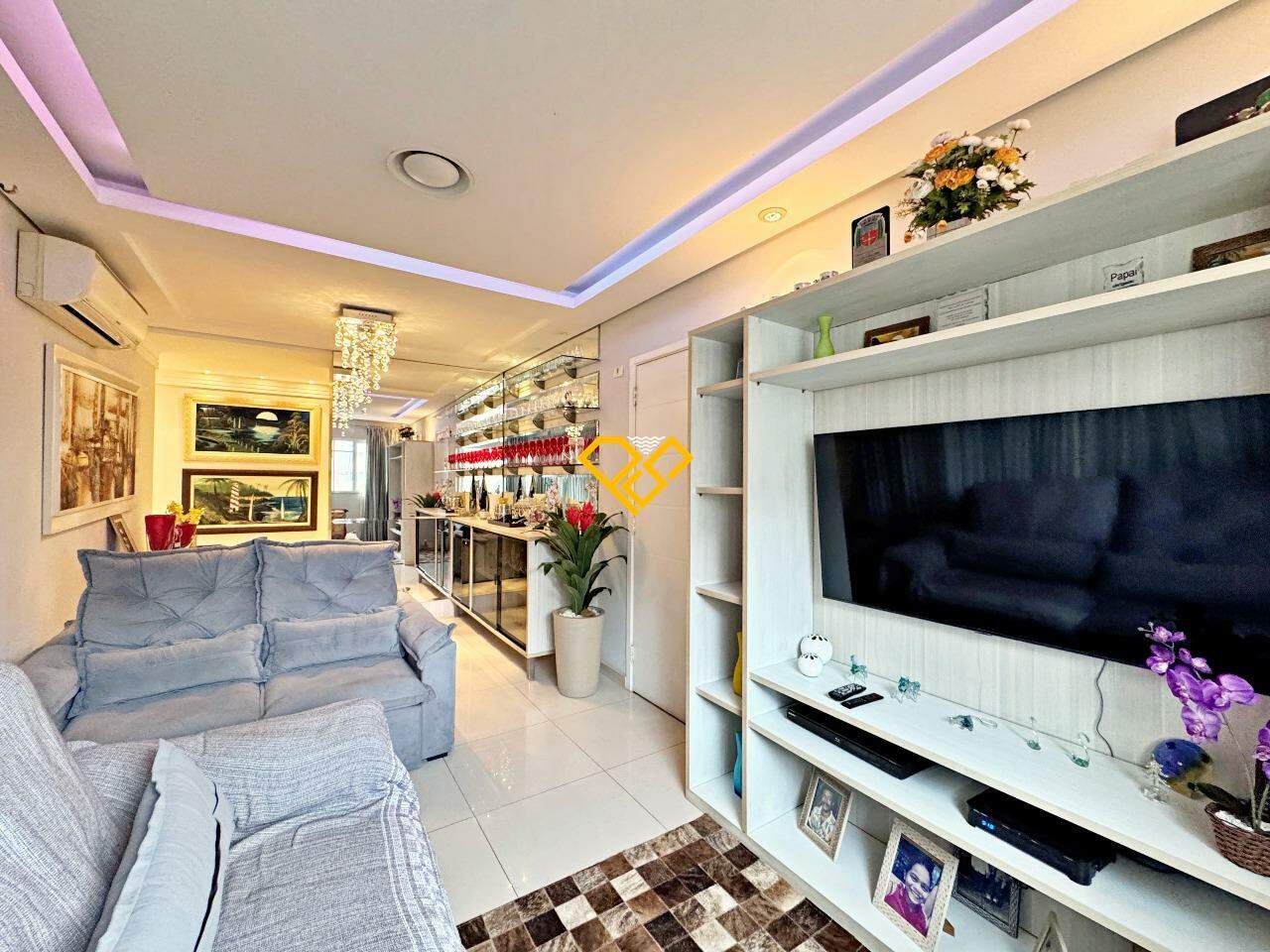 Apartamento à venda no Embaré: Sala