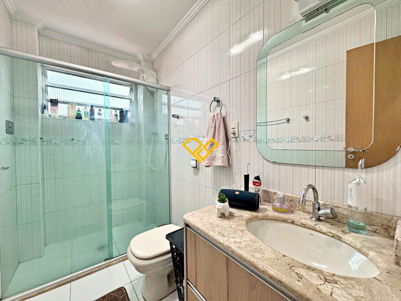 Apartamento à venda no Campo Grande: Wc social