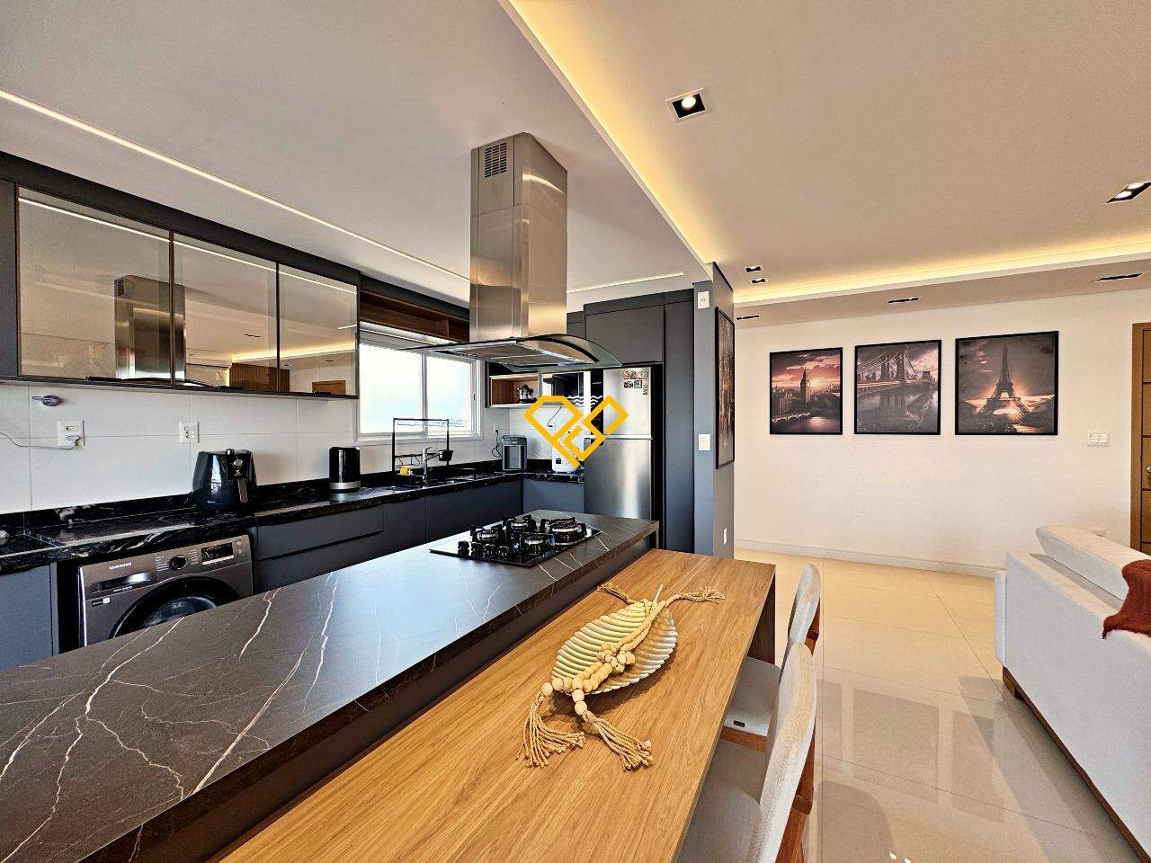 Apartamento à venda no Boqueirão: Cozinha e sala