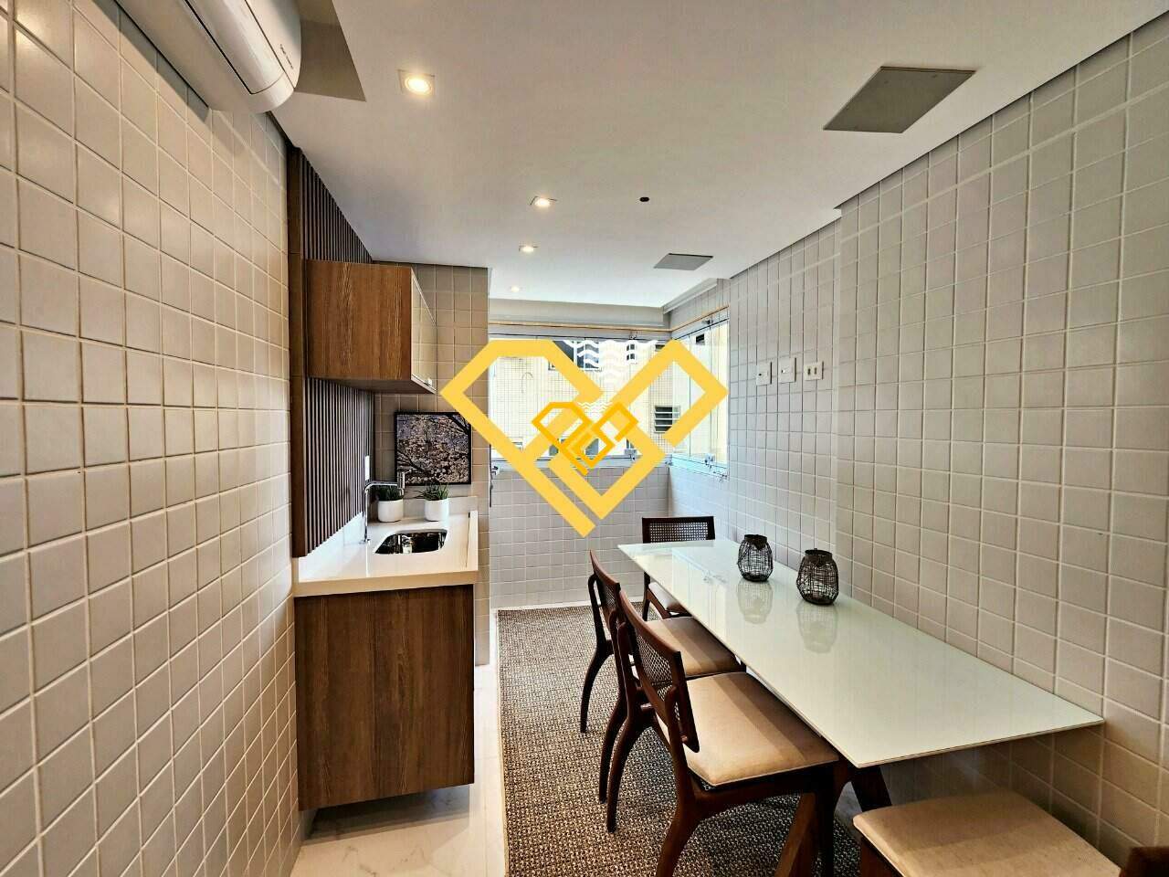 Apartamento à venda no Boqueirão: Varanda gourmet