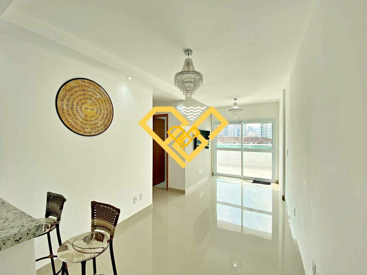 Garden à venda no Embaré: Sala