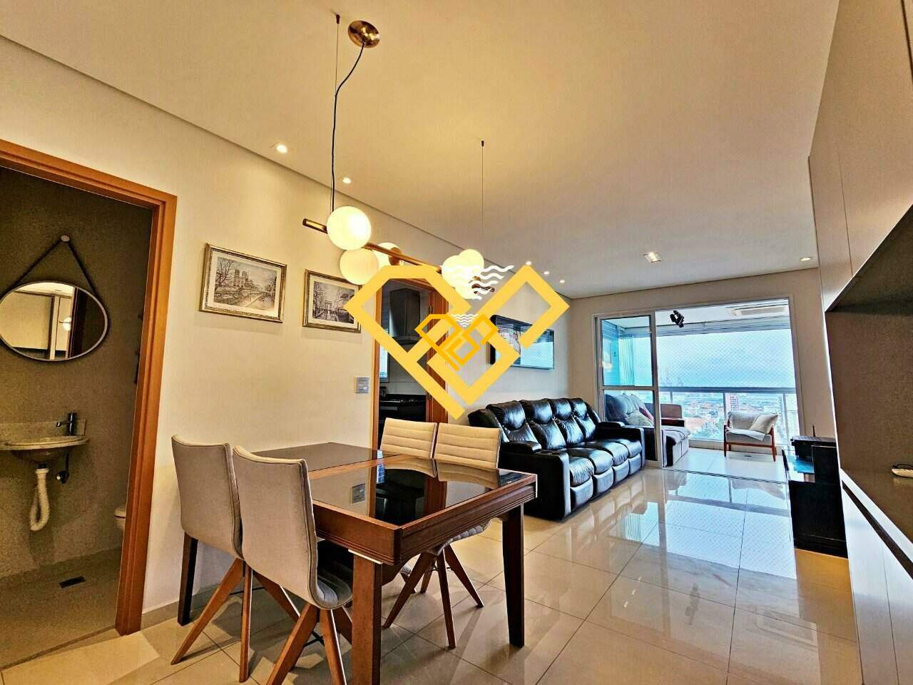 Apartamento à venda no Aparecida: Sala