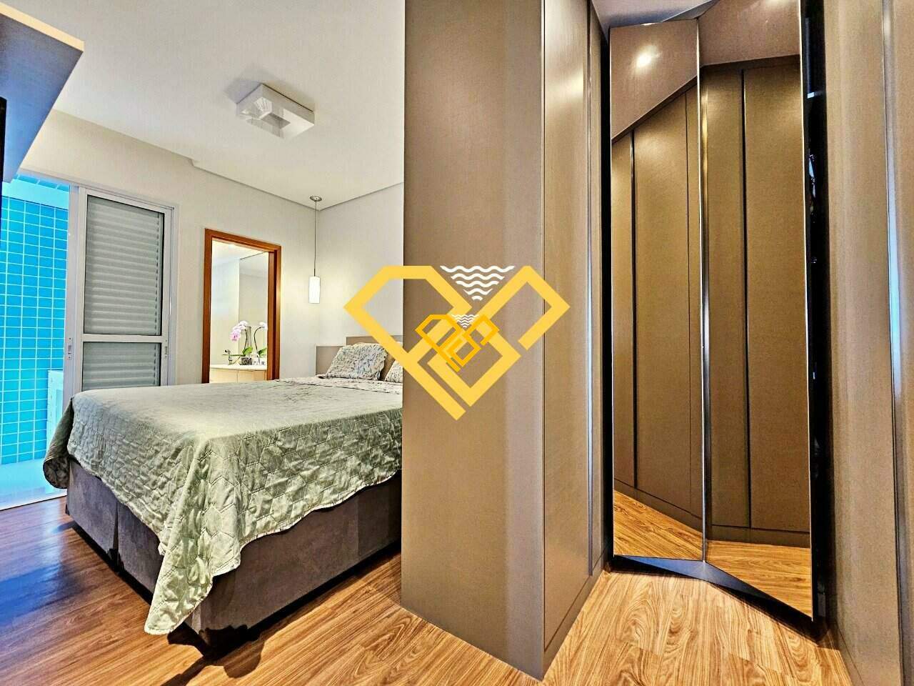 Apartamento à venda no Aparecida: Dormitório 3 - suíte