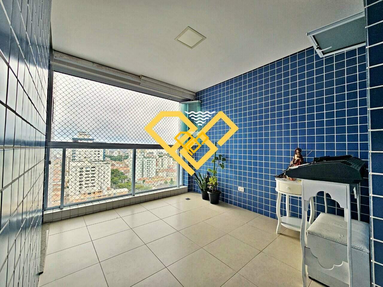 Apartamento à venda no Aparecida: Varanda