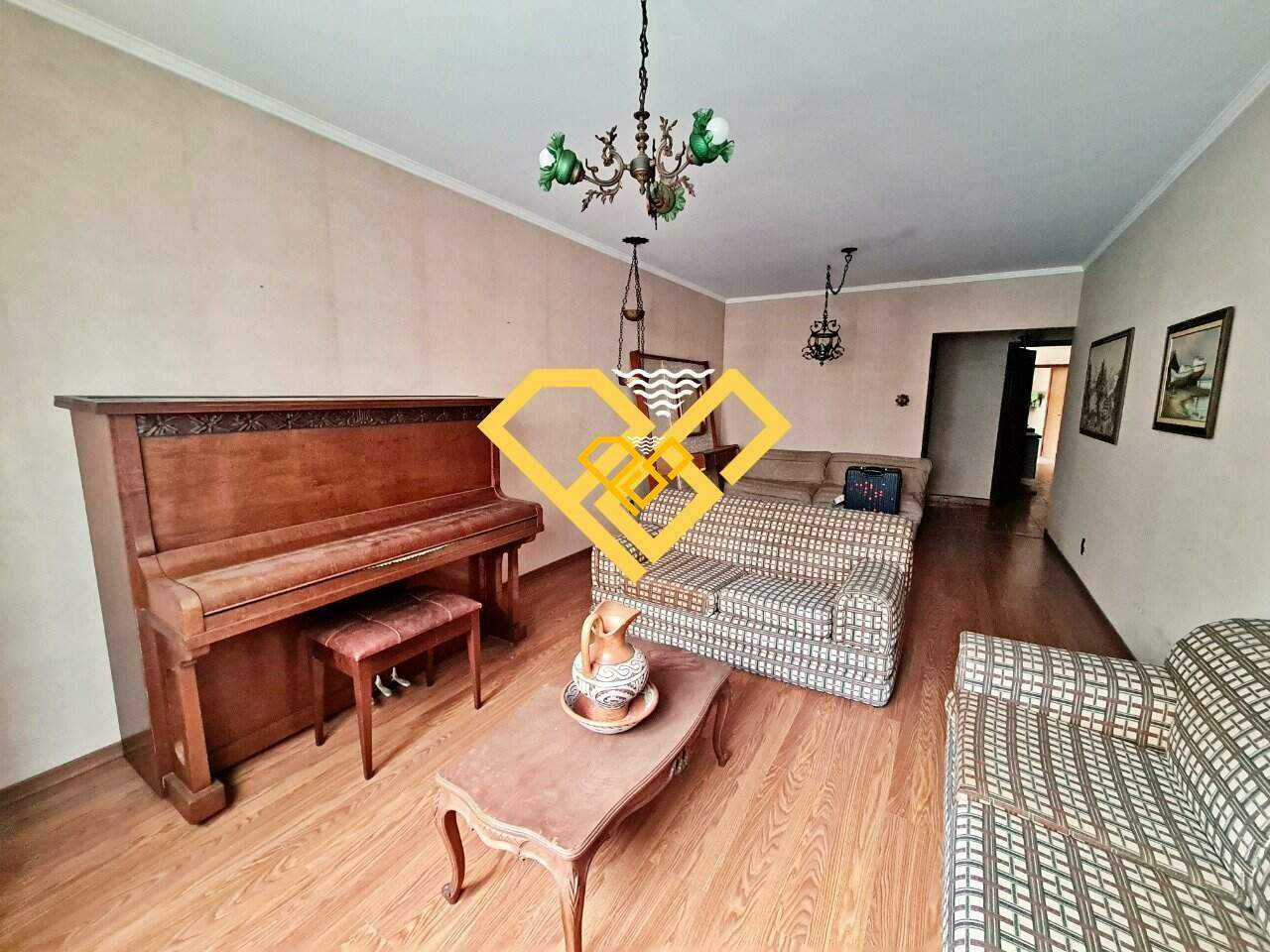 Apartamento à venda no Gonzaga: Sala