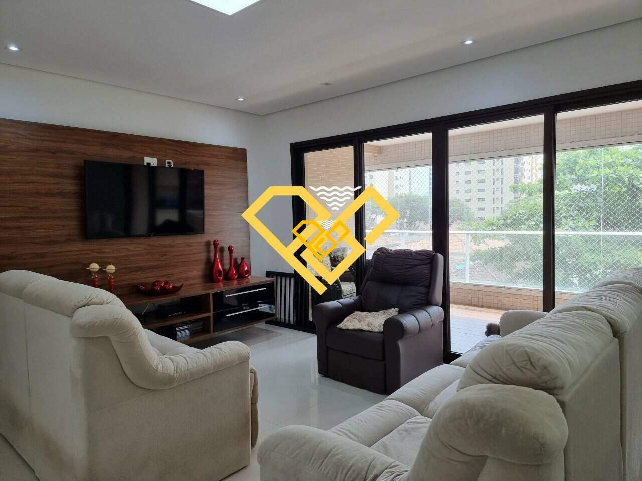 Garden à venda no Gonzaga: Sala