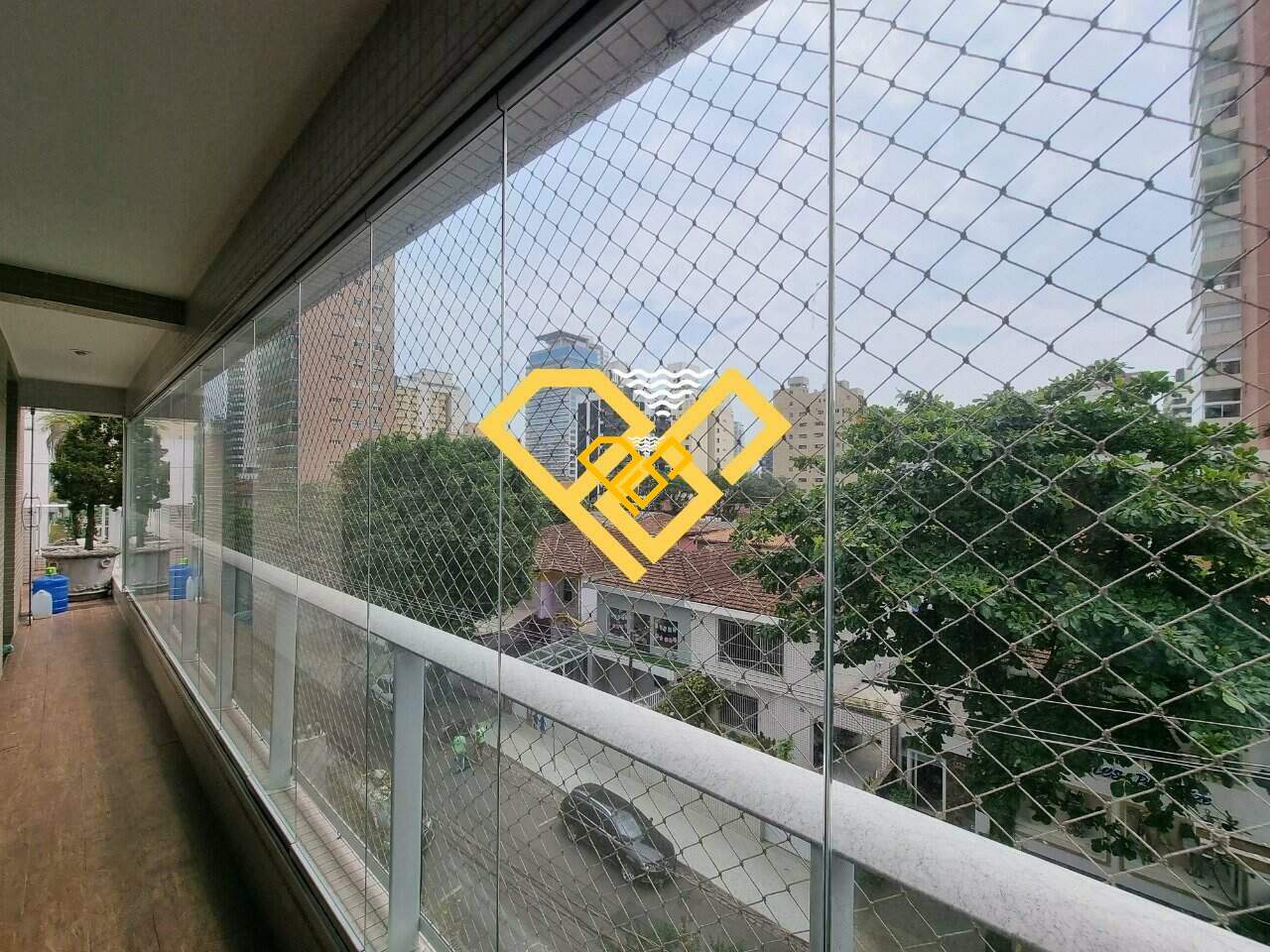 Garden à venda no Gonzaga: Varanda