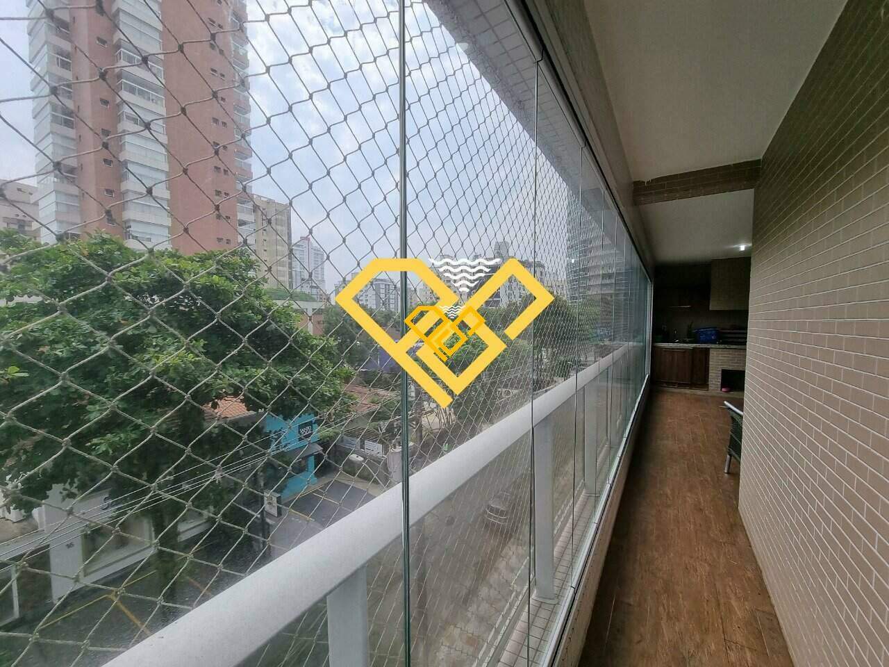 Garden à venda no Gonzaga: Varanda