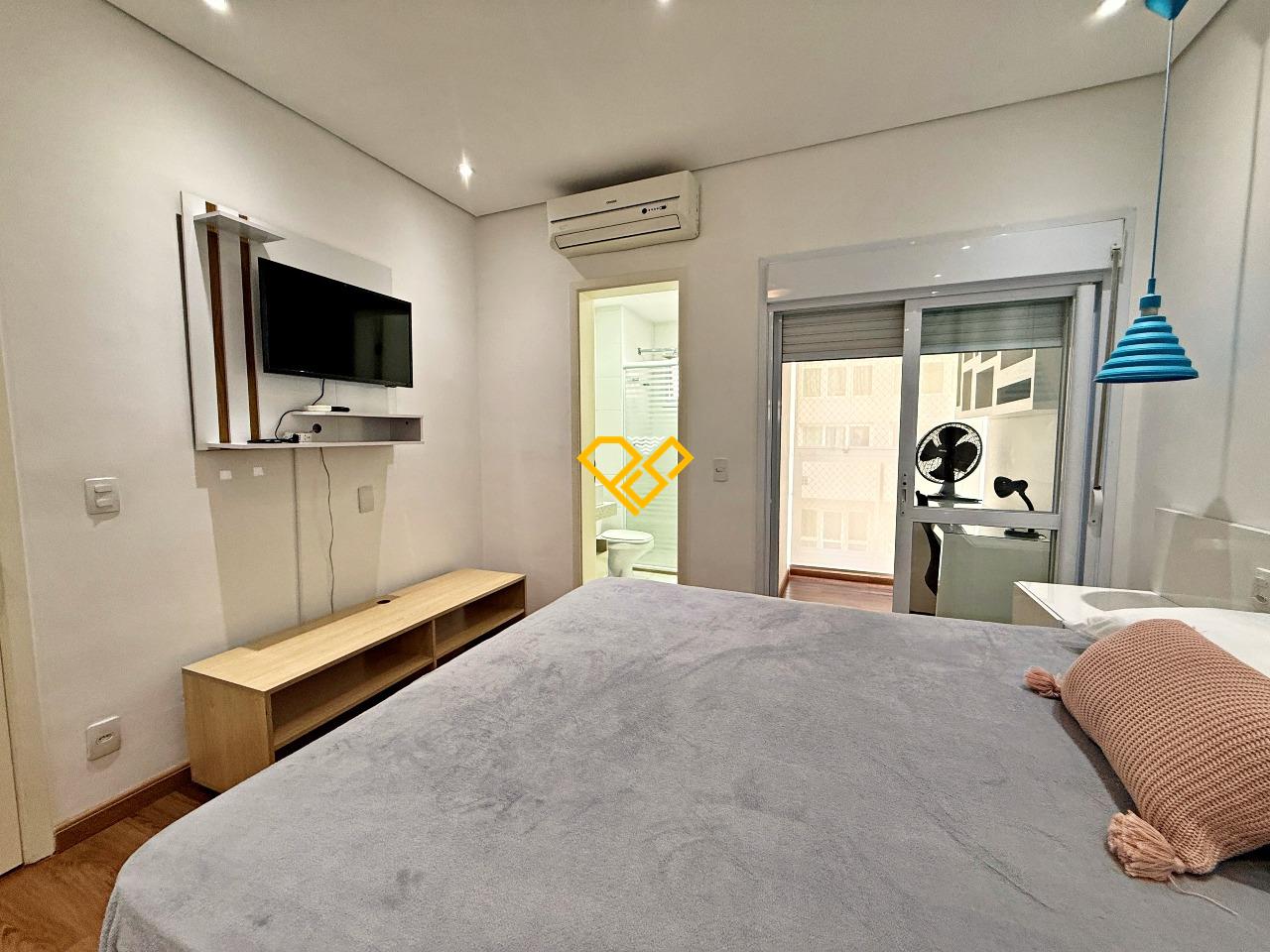 Apartamento à venda no Gonzaga: Dormitório 1 - suíte