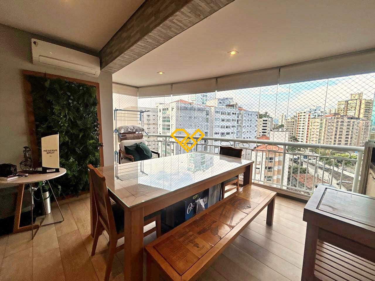 Apartamento à venda no Ponta da Praia: Varanda