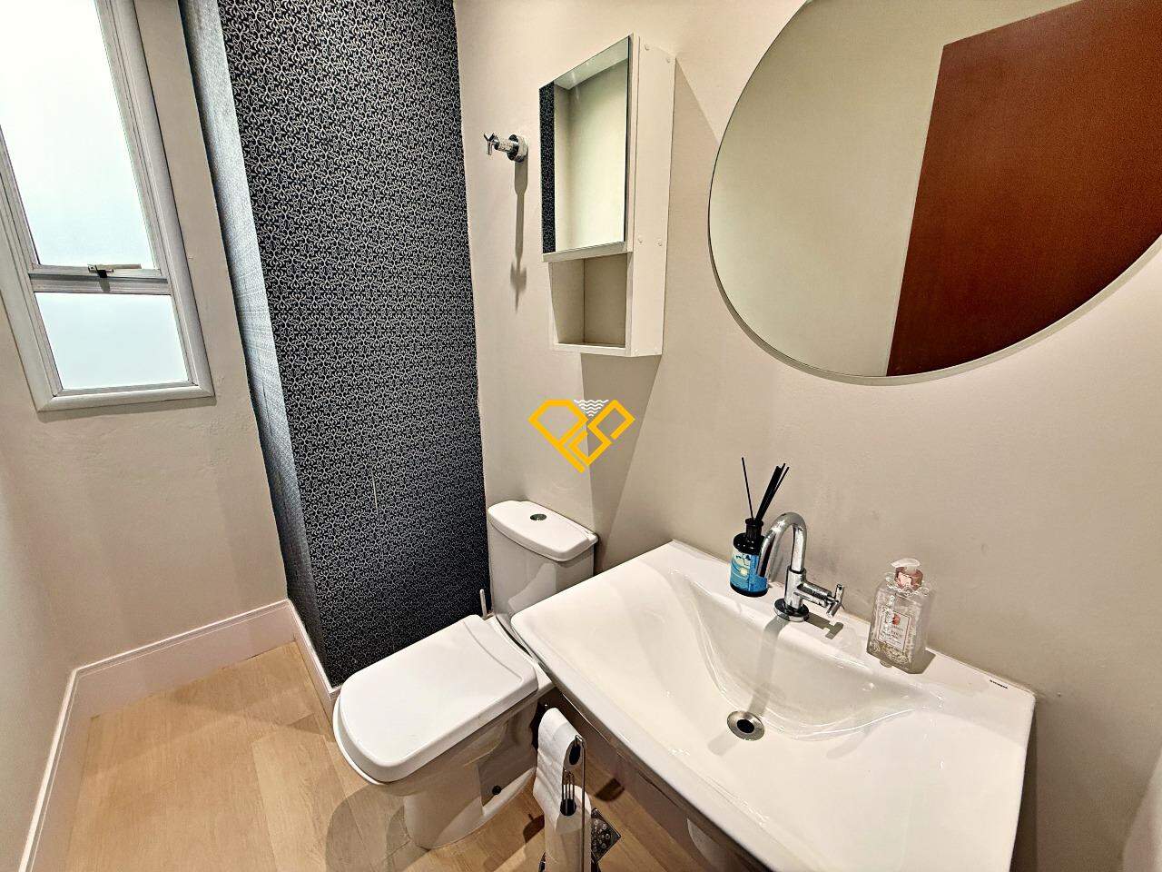 Apartamento à venda no Aparecida: Lavabo