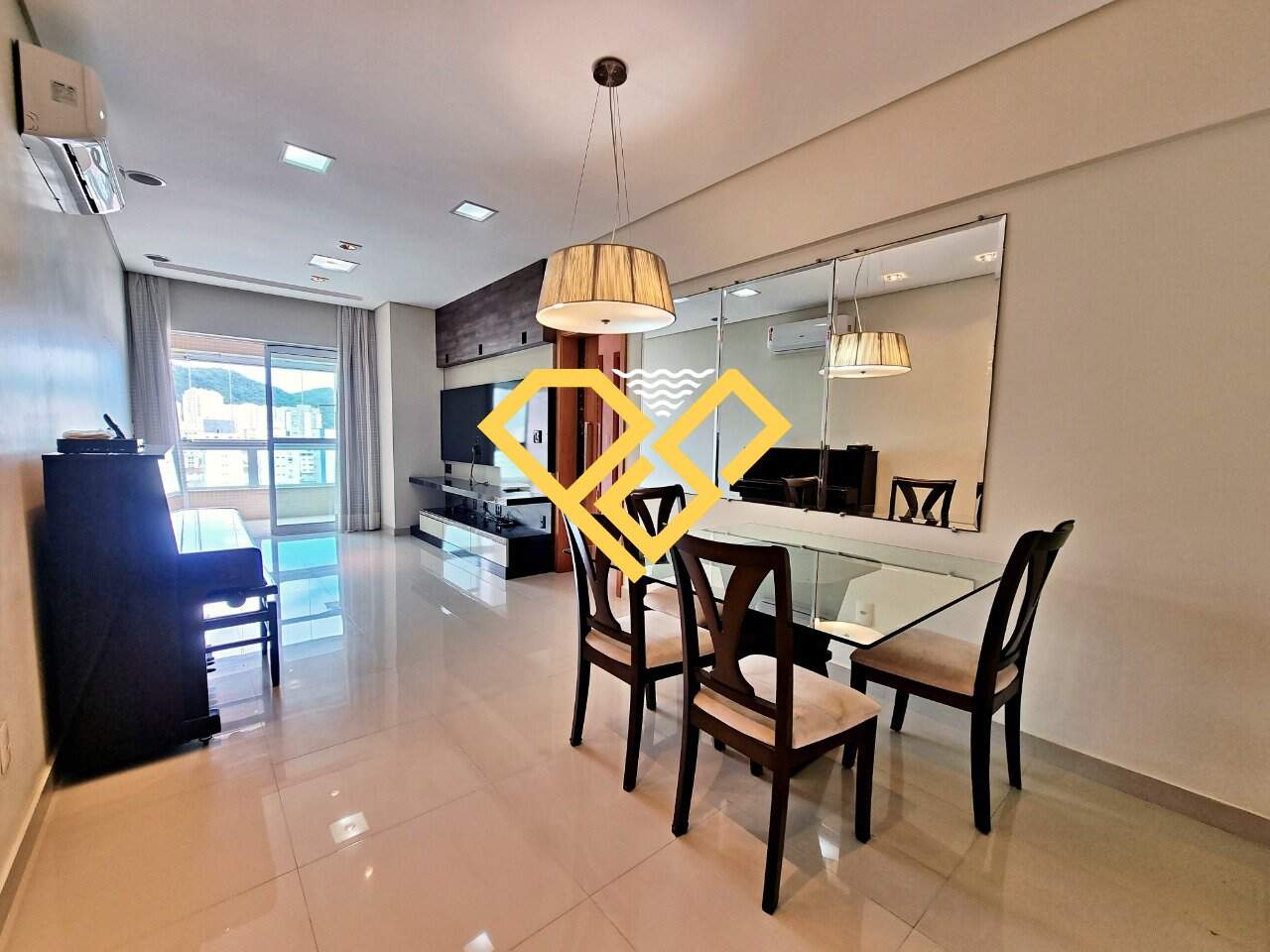 Apartamento à venda no Campo Grande: Sala