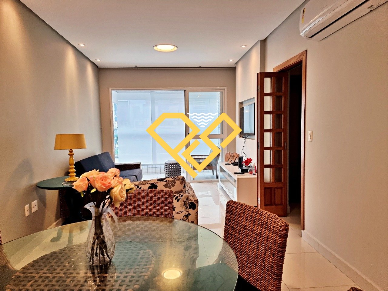 Apartamento à venda no Embaré: Sala