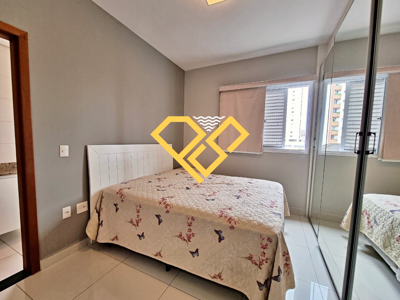 Apartamento à venda no Embaré: Dormitório 2 - suíte