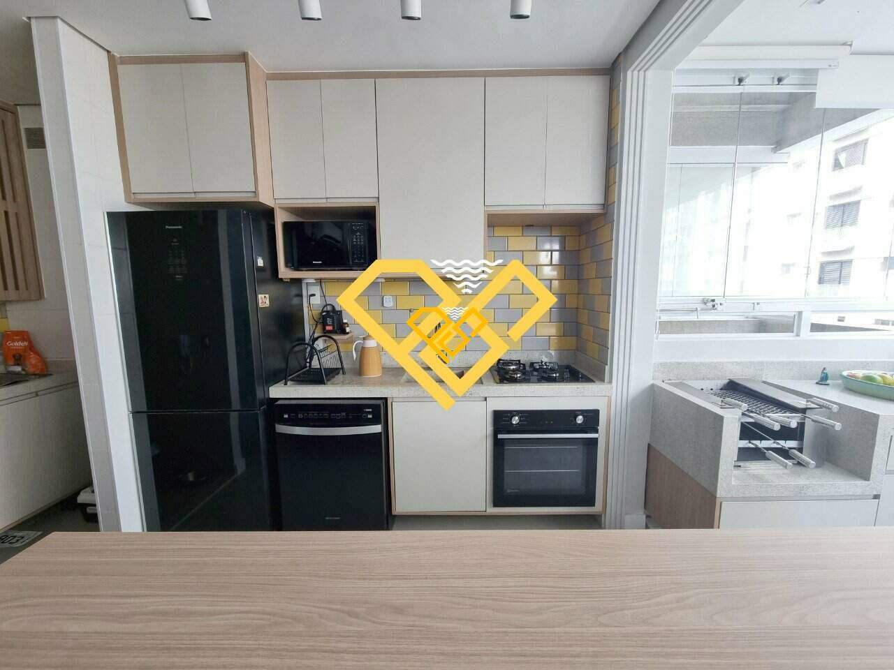 Apartamento à venda no Gonzaga: Cozinha