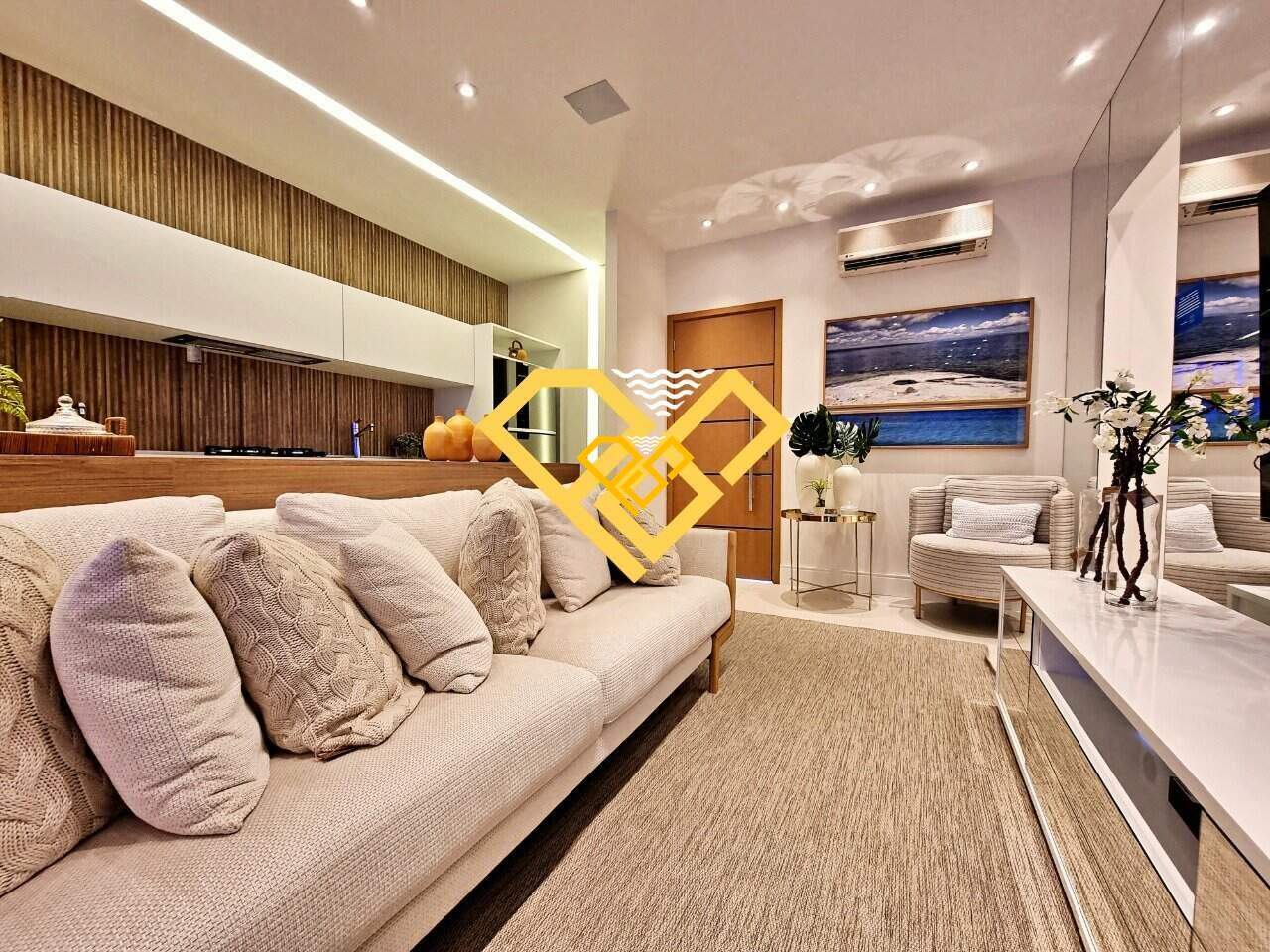 Apartamento à venda no Encruzilhada: sala