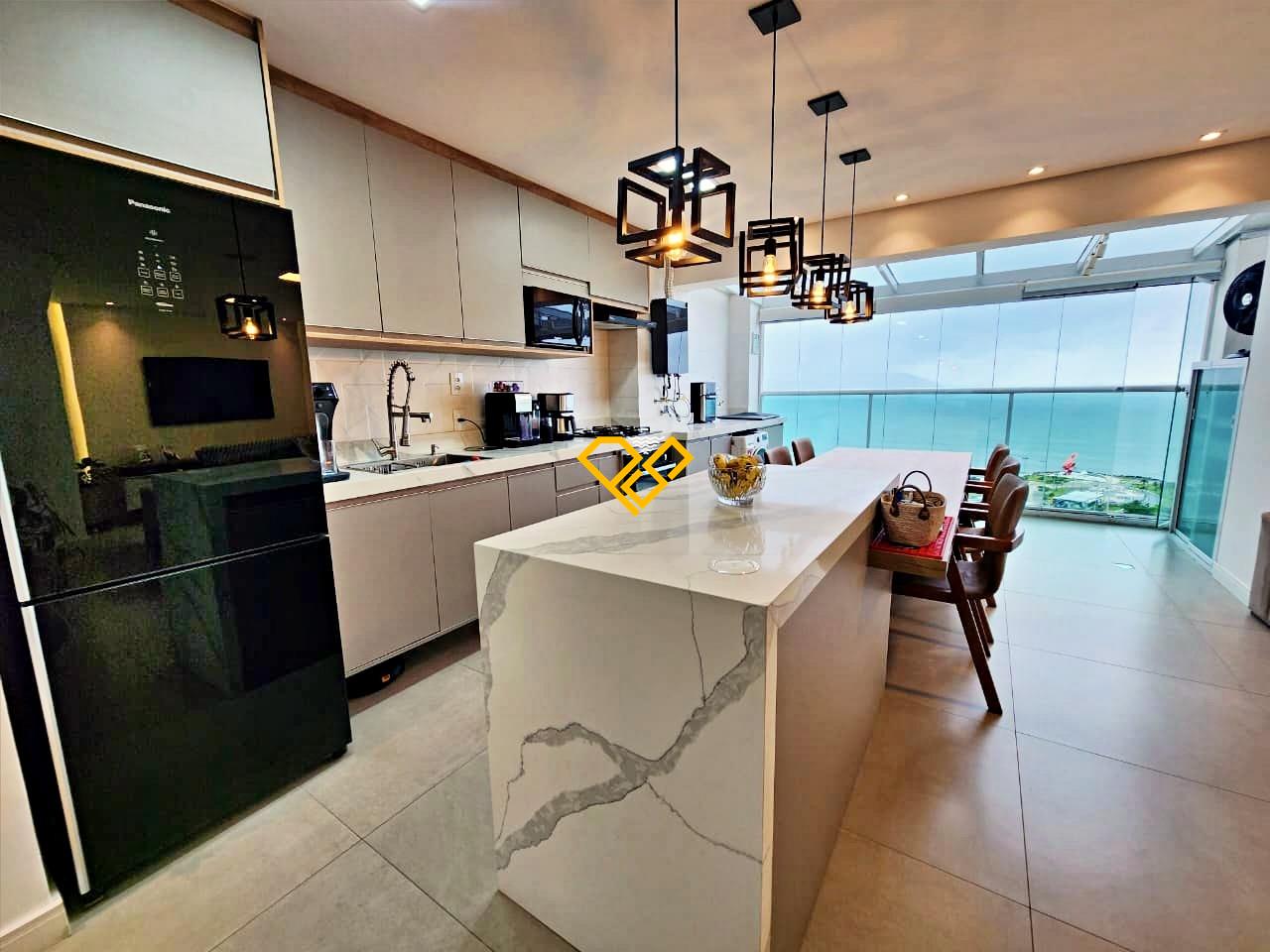 Apartamento Duplex à venda no José Menino: Sala e cozinha integrada